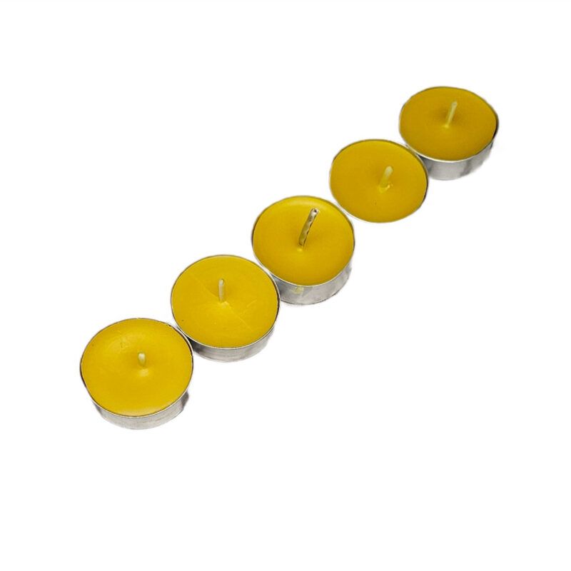 Tealight z wosku pszczelego. Naturalne